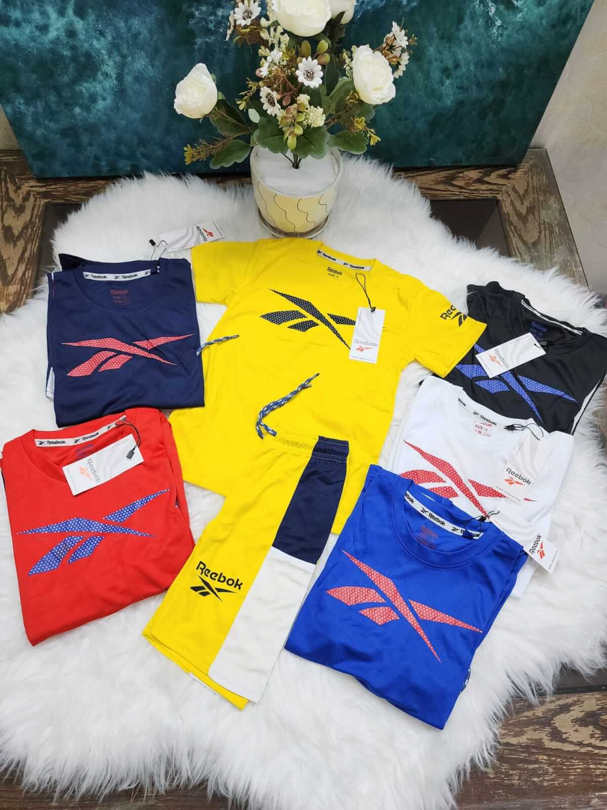 Kid Cloth Set (6 Pair) (REEBOK)