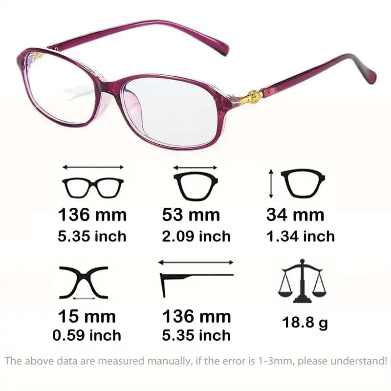 Stylish Vision Pro Reading Glasses with Blue Light Protection
