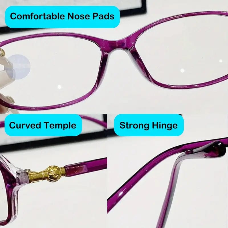 Stylish Vision Pro Reading Glasses with Blue Light Protection