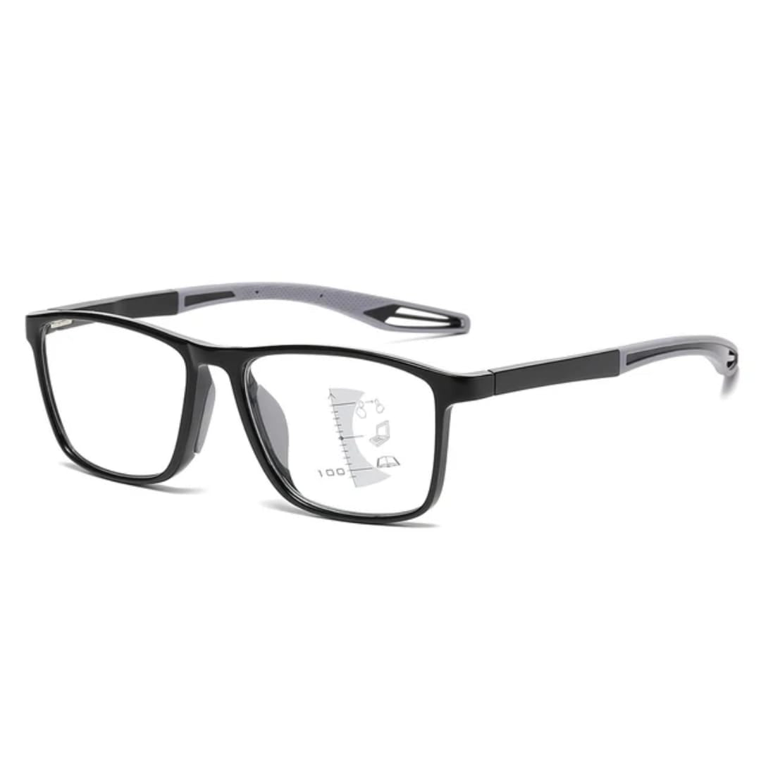 Progressive Multifocal Photochromic Reading Glass Near and Far
