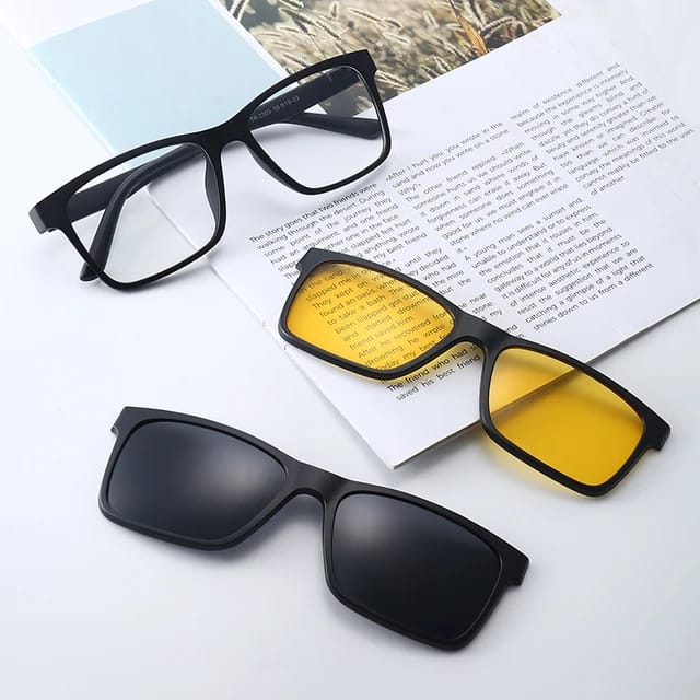 Sunglasses 6 in 1 with Anti Radiation