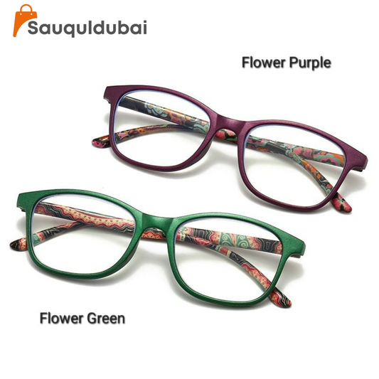 Flower Vision Anti Radiation Blue Ray Reading Glasses