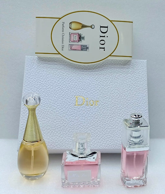 Dior Gift Set 3x30ml Perfume for Women