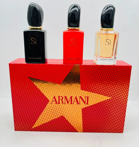 Si Perfumes Gift Set for Women – Elegant Fragrance Collection 3x30mL