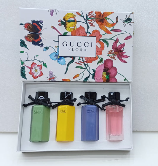 Gucci Flora Gift Set 30ml x 4 for Women – Luxury Perfume Collection