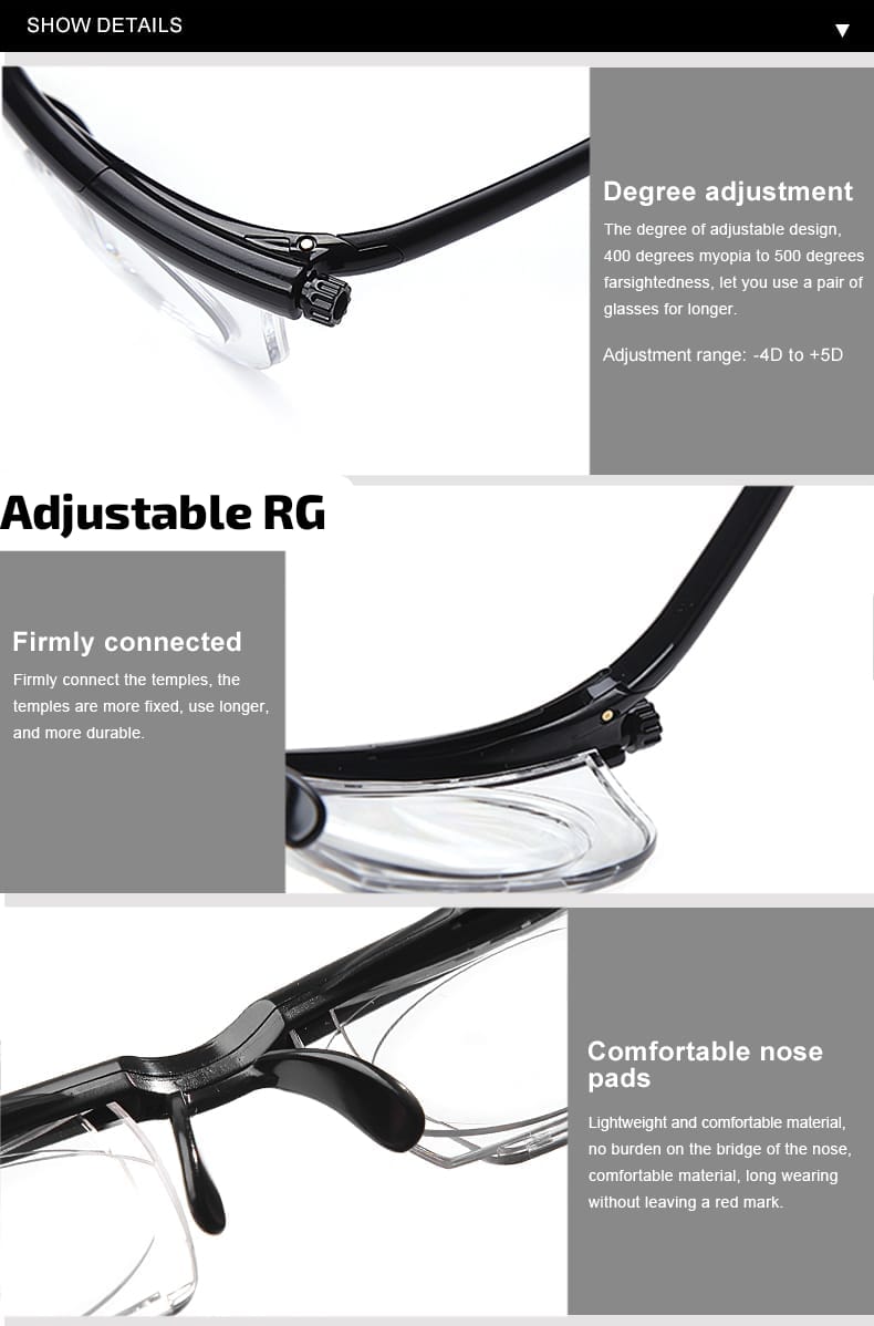 Special Glasses Reading / Distance ( Adjustable)