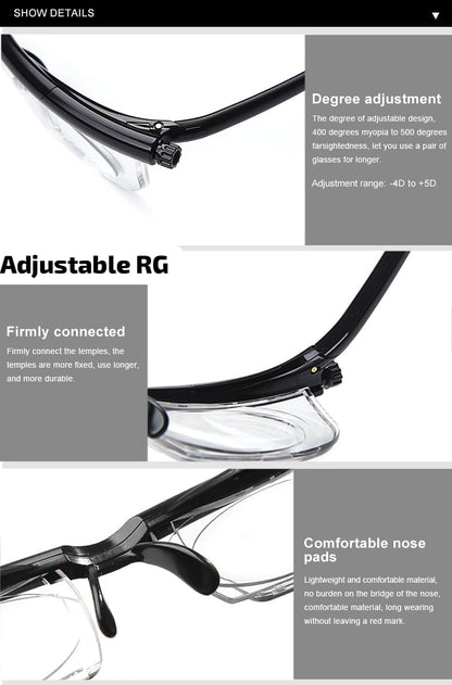Special Glasses Reading / Distance ( Adjustable)