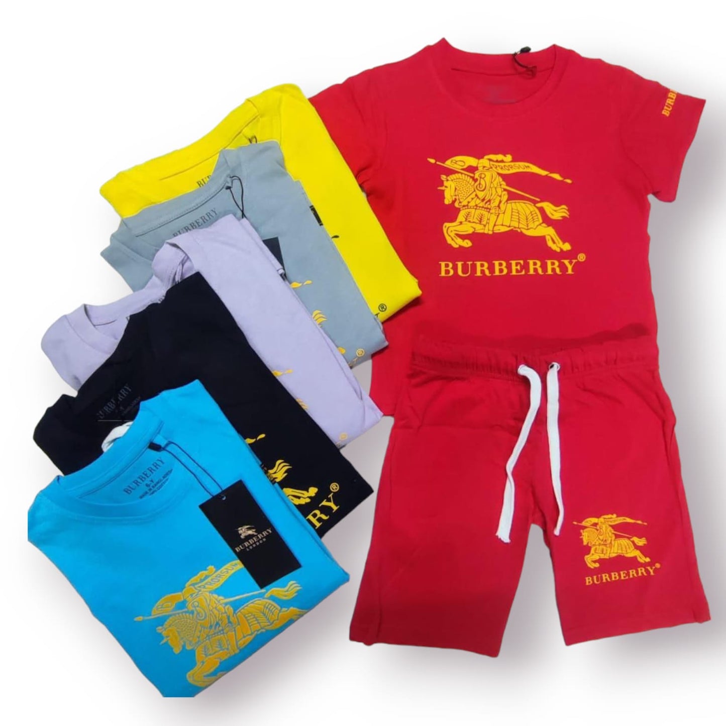Kid Cloth Set (6 Pair) (BURBERRY)