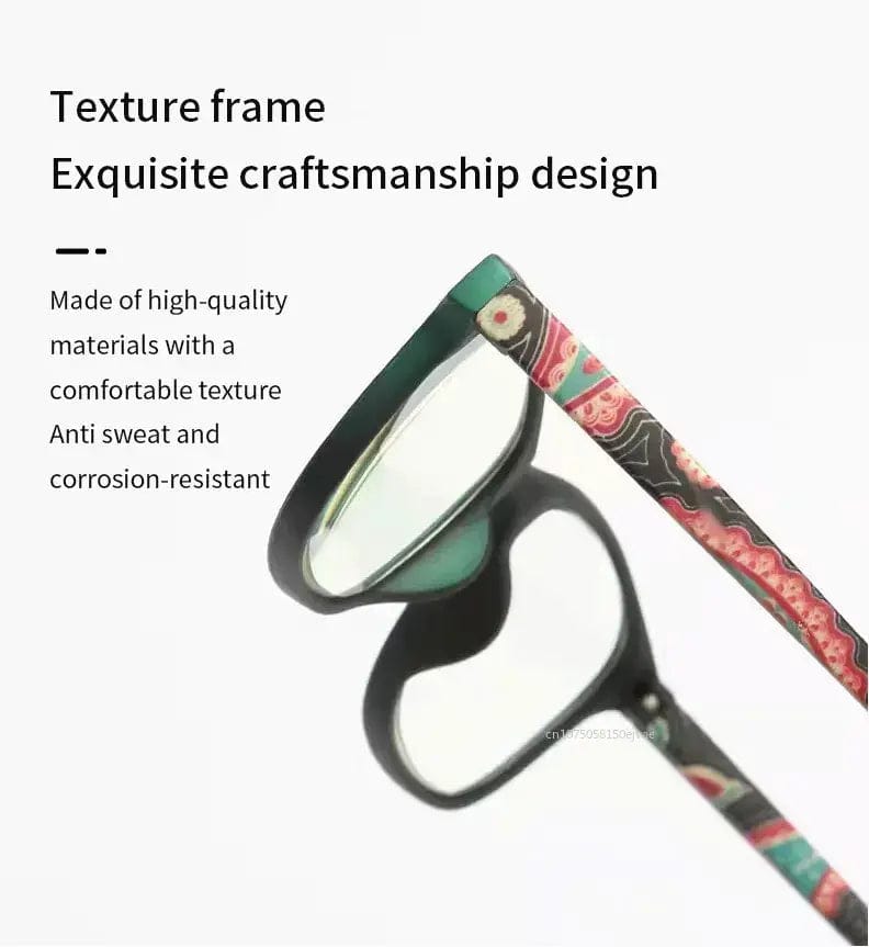 Flower Vision Anti Radiation Blue Ray Reading Glasses