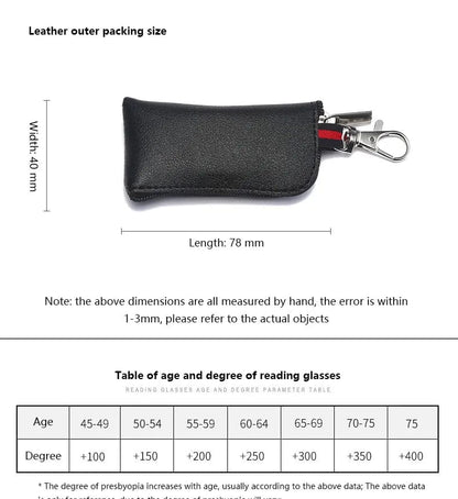 Pocket Pro Folding Glasses – Blue Light & Magnifying Eyewear