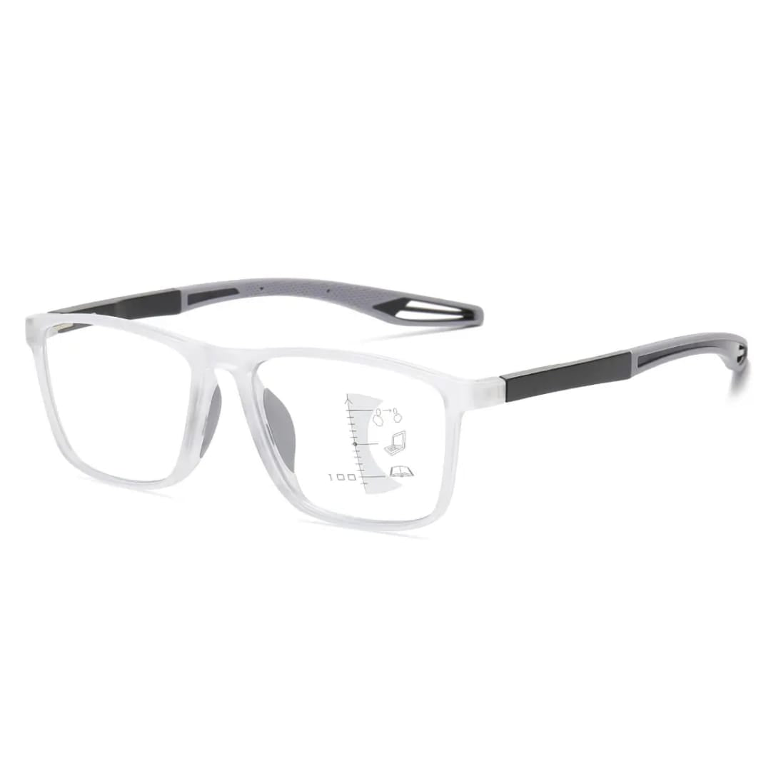 Progressive Multifocal Photochromic Reading Glass Near and Far