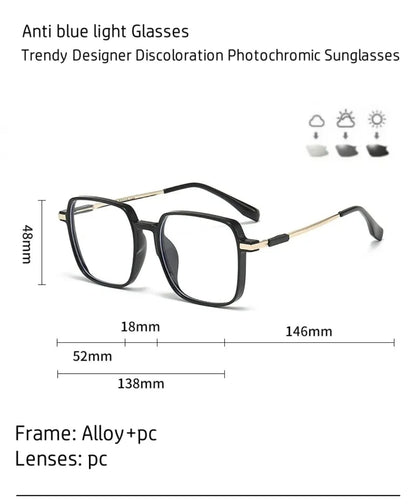 G8 Photochromic + Anti Radiation Glasses