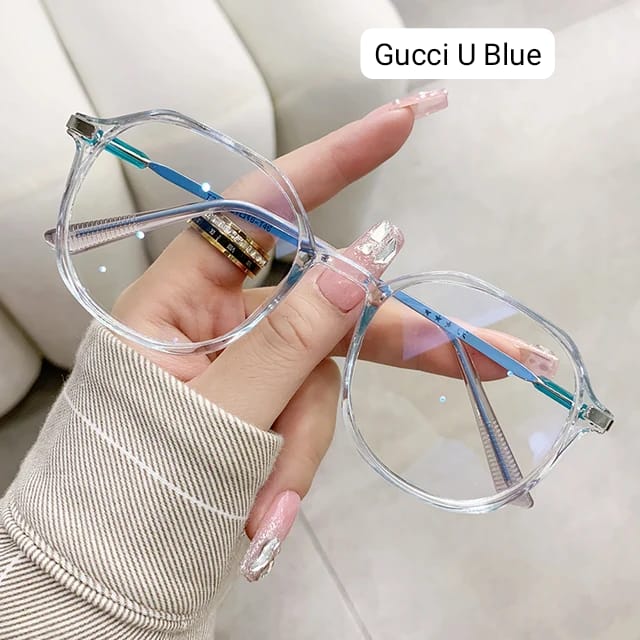 Photochromic + Anti Blue Light Glasses (Gucci Style)